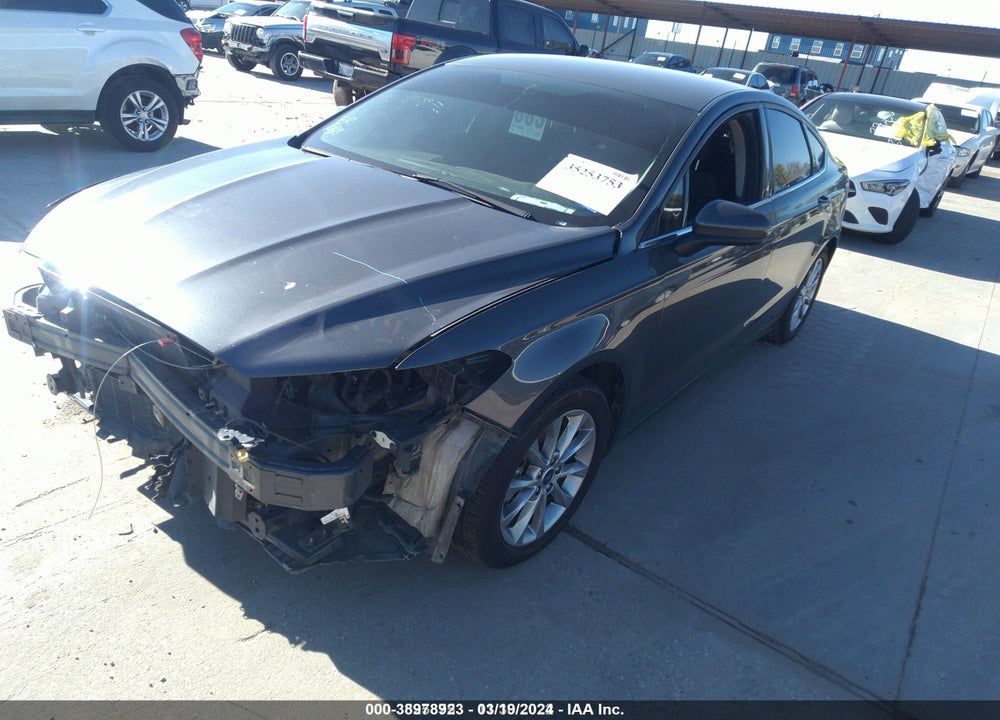 2017 FORD FUSION SE VIN: 3FA6P0HD7HR159077