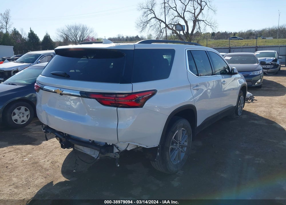 2022 CHEVROLET TRAVERSE FWD LT CLOTH VIN: 1GNERGKW6NJ168921