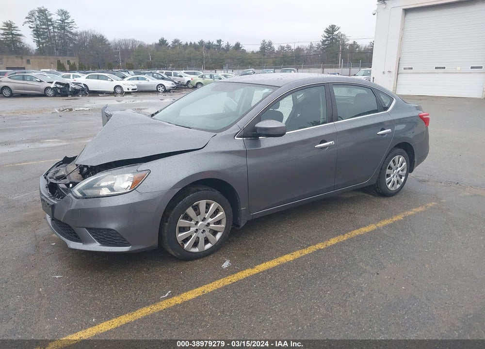 2017 NISSAN SENTRA SV VIN: 3N1AB7AP8HL713491