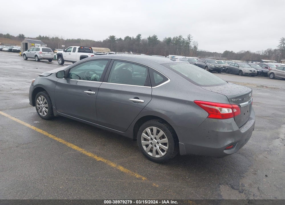 2017 NISSAN SENTRA SV VIN: 3N1AB7AP8HL713491