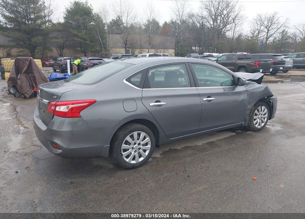 2017 NISSAN SENTRA SV VIN: 3N1AB7AP8HL713491