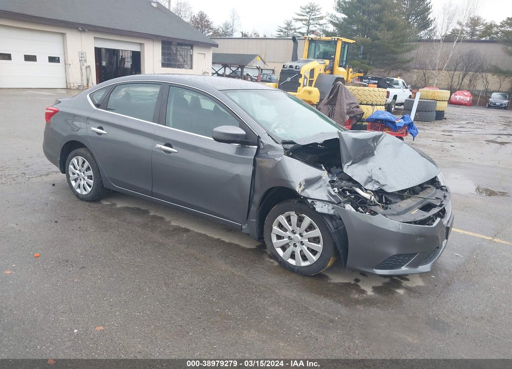 2017 NISSAN SENTRA SV VIN: 3N1AB7AP8HL713491