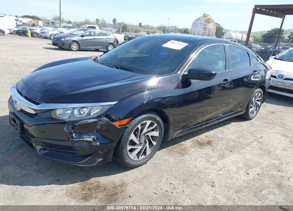 2017 HONDA CIVIC EX VIN: 19XFC2F73HE227462