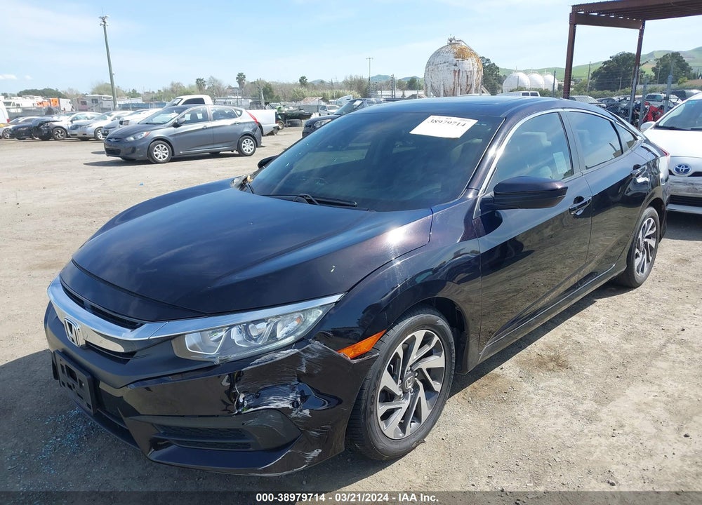 2017 HONDA CIVIC EX VIN: 19XFC2F73HE227462