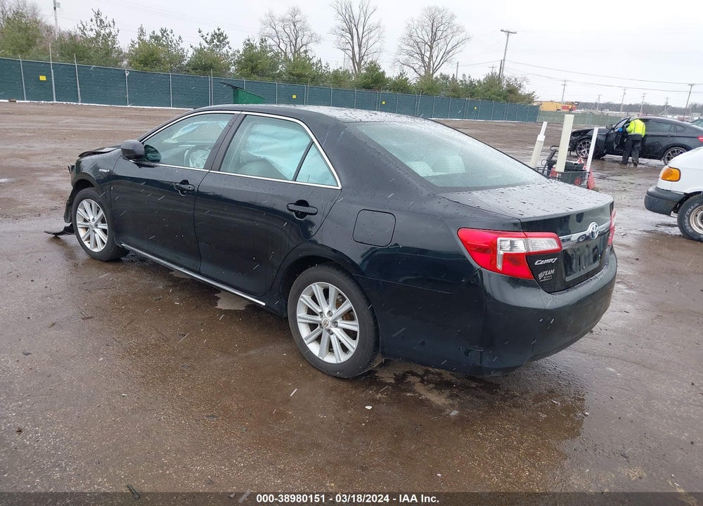 2012 TOYOTA CAMRY HYBRID XLE VIN: 4T1BD1FK7CU039687