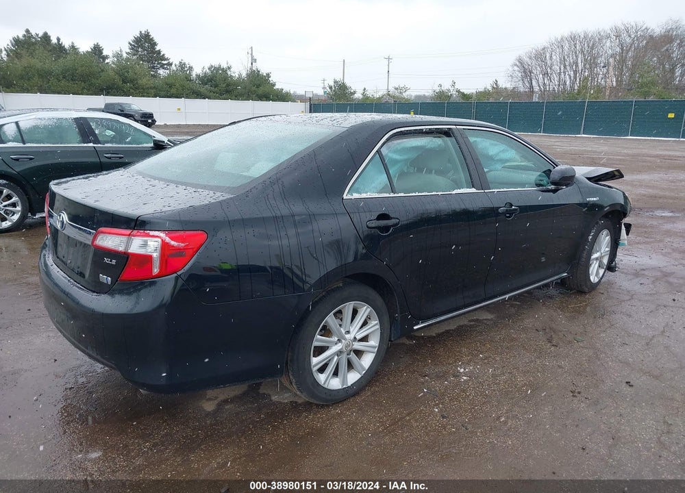 2012 TOYOTA CAMRY HYBRID XLE VIN: 4T1BD1FK7CU039687