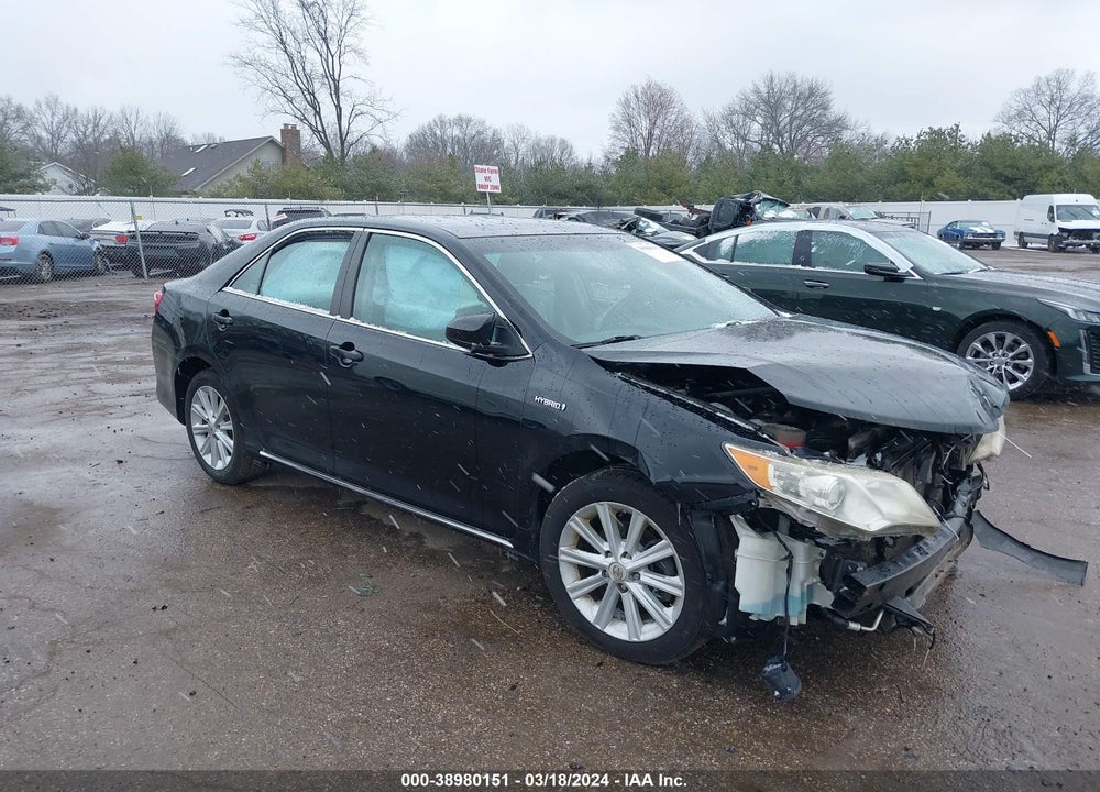 2012 TOYOTA CAMRY HYBRID XLE VIN: 4T1BD1FK7CU039687