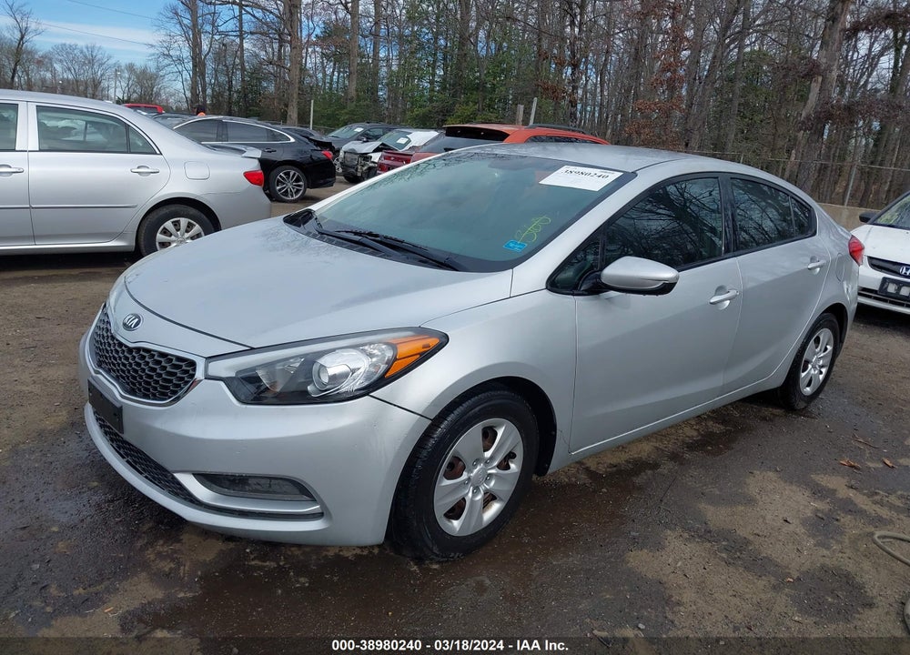 2016 KIA FORTE VIN: KNAFK4A68G5477557