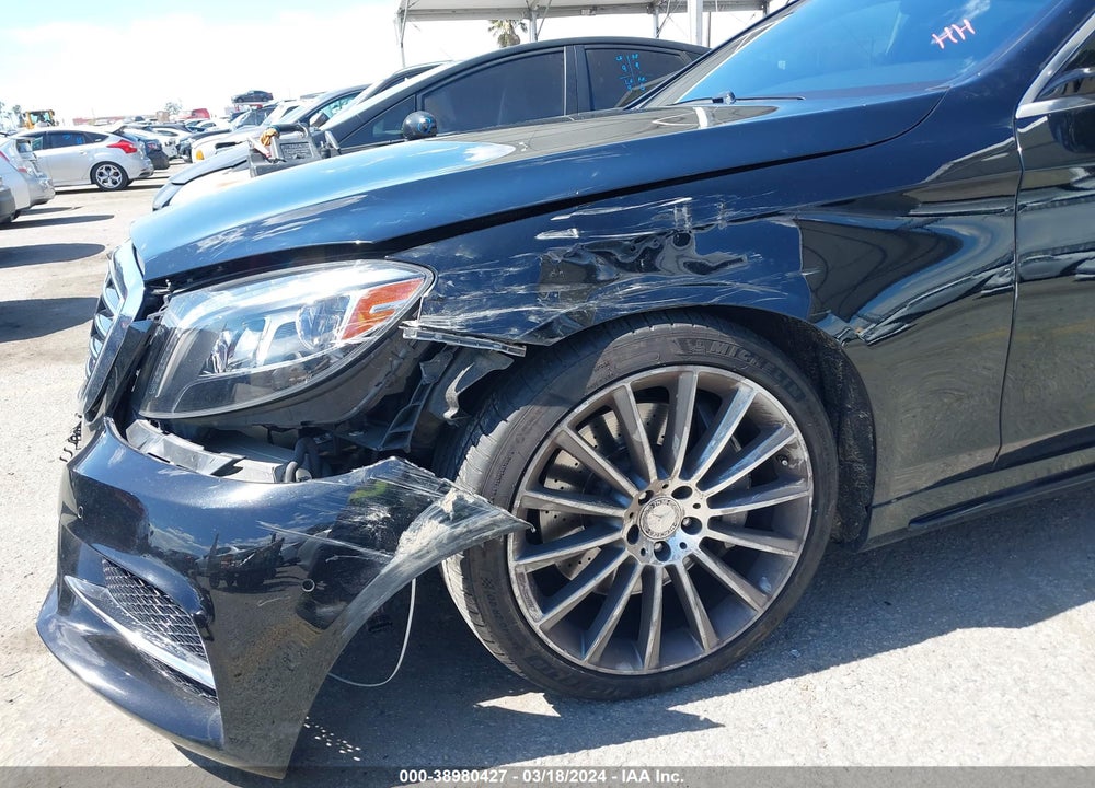 2017 MERCEDES-BENZ S 550 4MATIC VIN: WDDUG8FB8HA330811