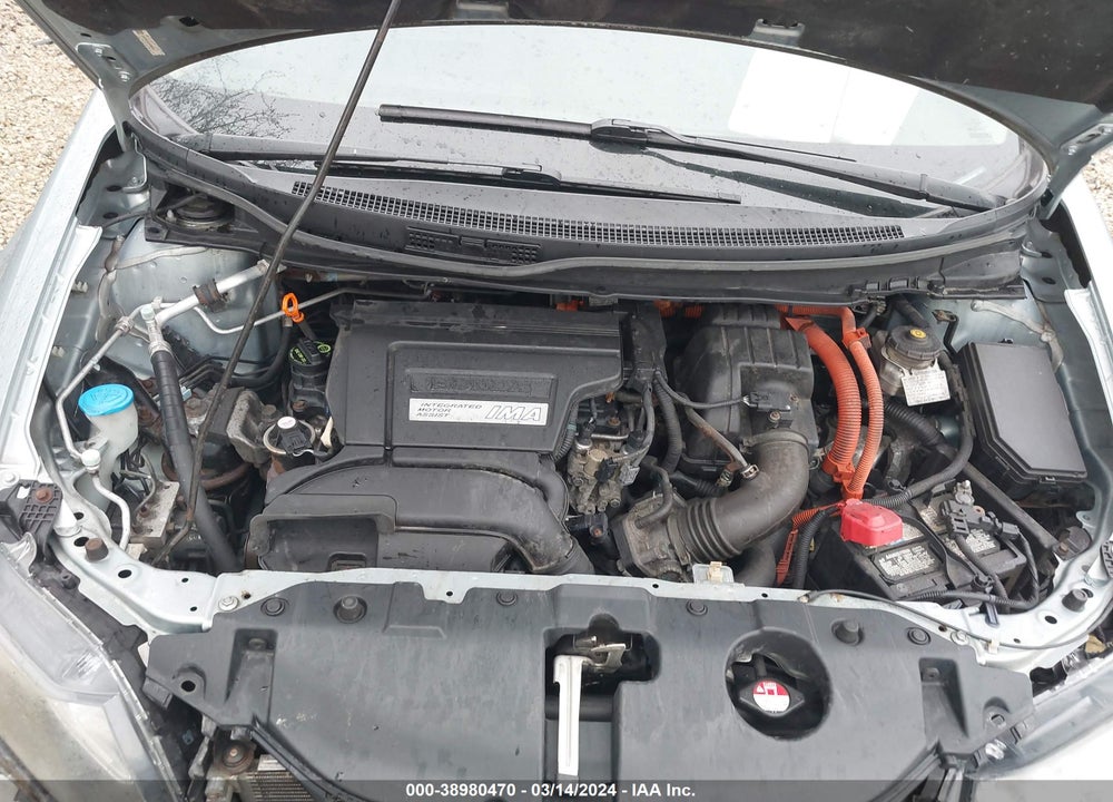2013 HONDA CIVIC HYBRID VIN: 19XFB4F34DE000058