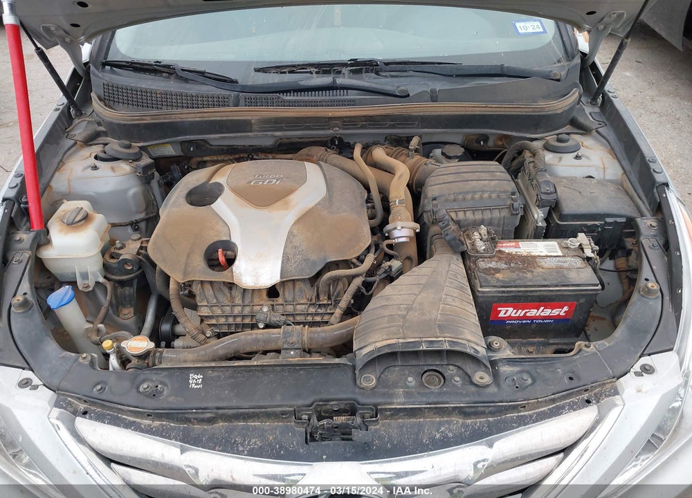 2012 HYUNDAI SONATA LIMITED 2.0T VIN: 5NPEC4AB9CH500637