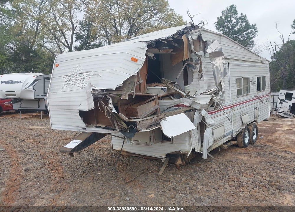 2000 FLEETWOOD TERRAVAC VIN: 1EA5J2720Y4087069