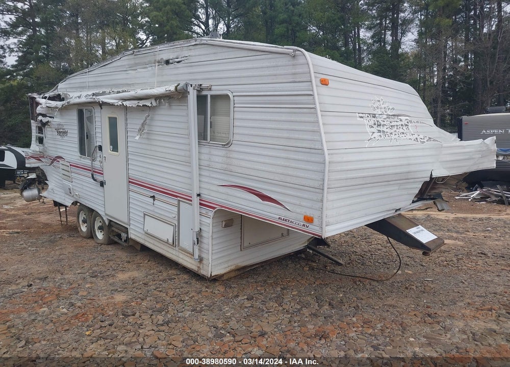 2000 FLEETWOOD TERRAVAC VIN: 1EA5J2720Y4087069