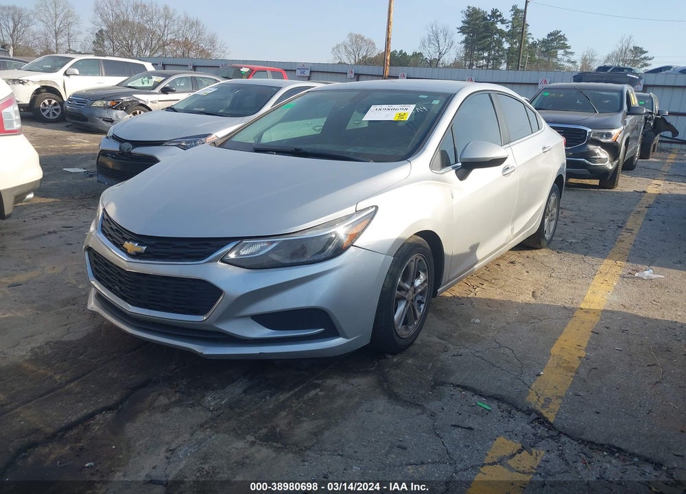2016 CHEVROLET CRUZE LT AUTO VIN: 1G1BE5SM5G7274800