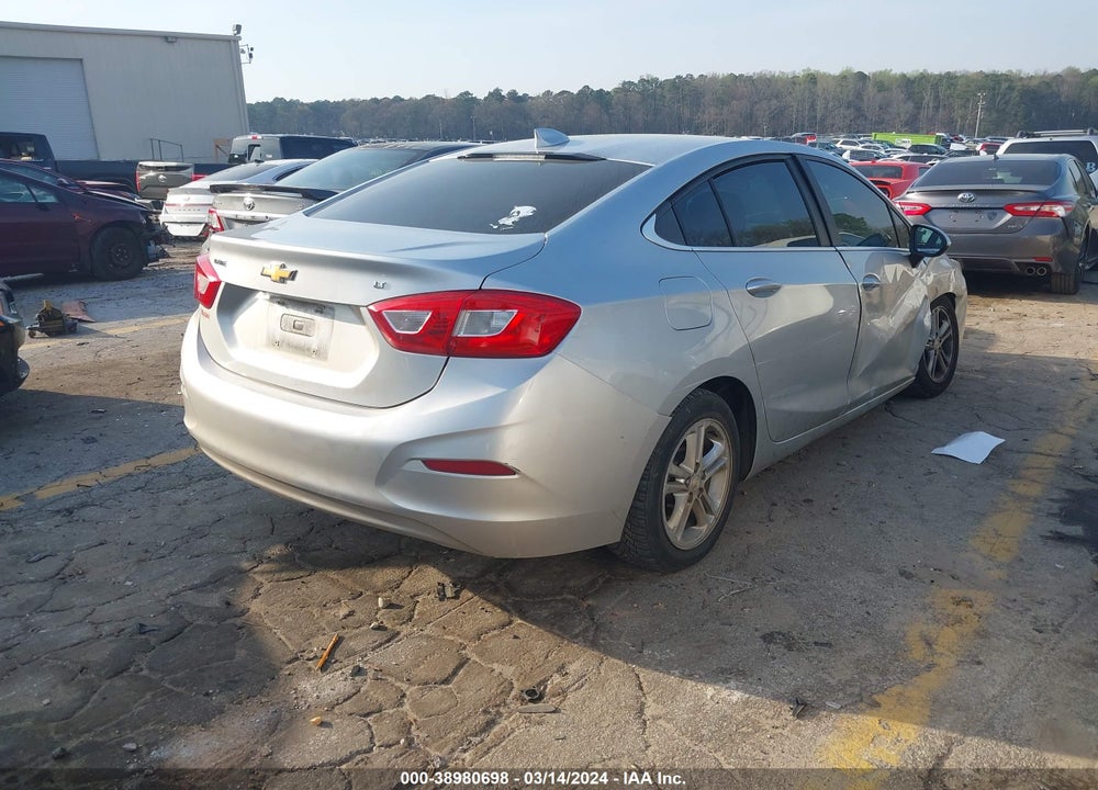 2016 CHEVROLET CRUZE LT AUTO VIN: 1G1BE5SM5G7274800