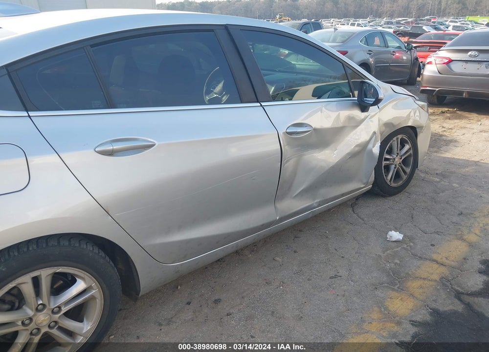 2016 CHEVROLET CRUZE LT AUTO VIN: 1G1BE5SM5G7274800