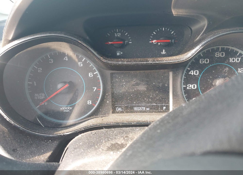 2016 CHEVROLET CRUZE LT AUTO VIN: 1G1BE5SM5G7274800