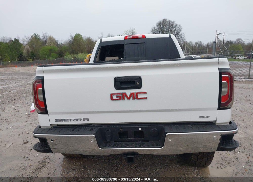 2016 GMC SIERRA 1500 SLT VIN: 3GTU2NEC5GG120684