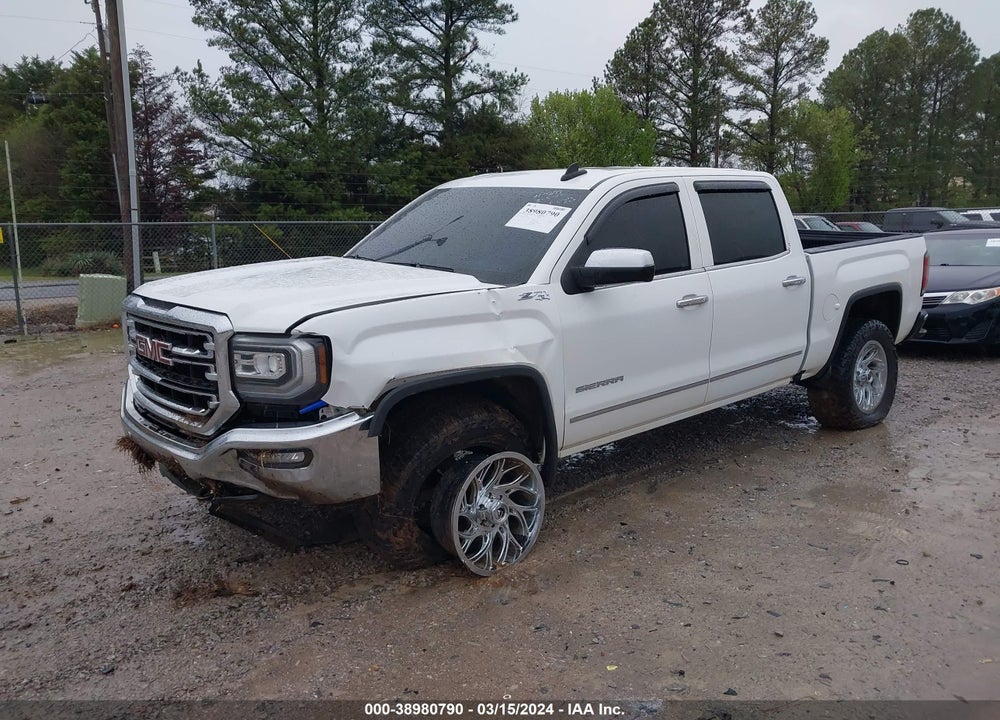 2016 GMC SIERRA 1500 SLT VIN: 3GTU2NEC5GG120684