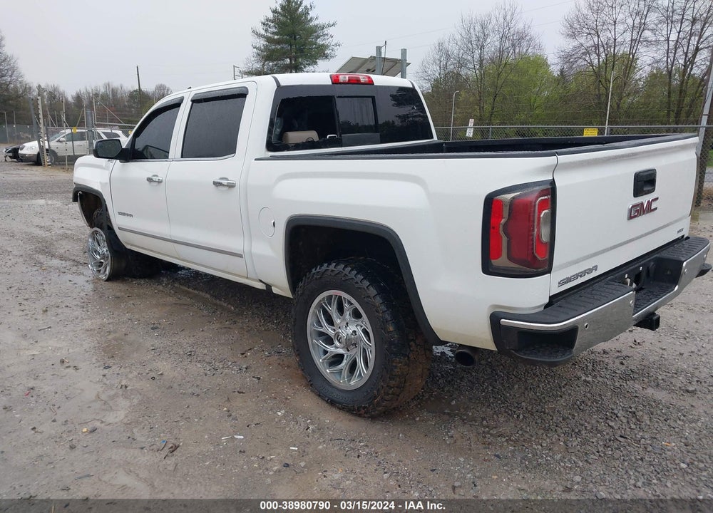 2016 GMC SIERRA 1500 SLT VIN: 3GTU2NEC5GG120684