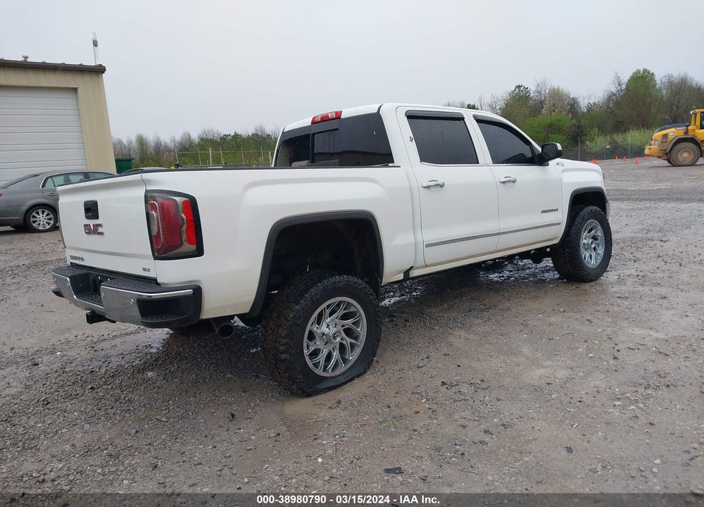 2016 GMC SIERRA 1500 SLT VIN: 3GTU2NEC5GG120684