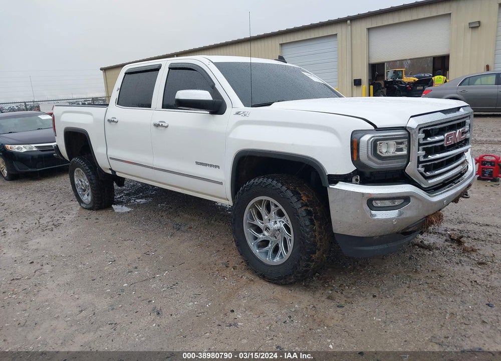 2016 GMC SIERRA 1500 SLT VIN: 3GTU2NEC5GG120684