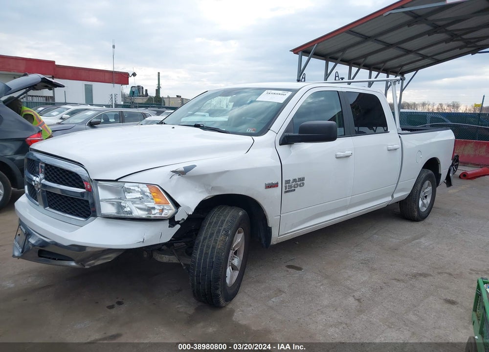 2019 RAM 1500 CLASSIC SLT 4X2 6'4 BOX VIN: 1C6RR6TT8KS661246