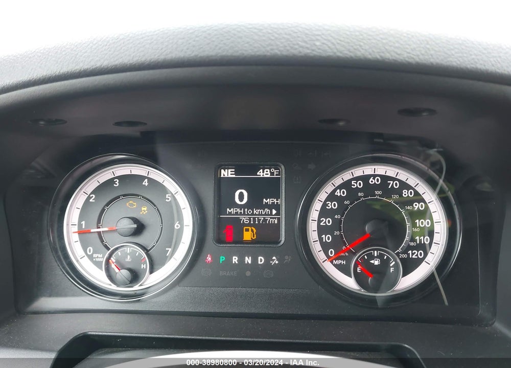 2019 RAM 1500 CLASSIC SLT 4X2 6'4 BOX VIN: 1C6RR6TT8KS661246