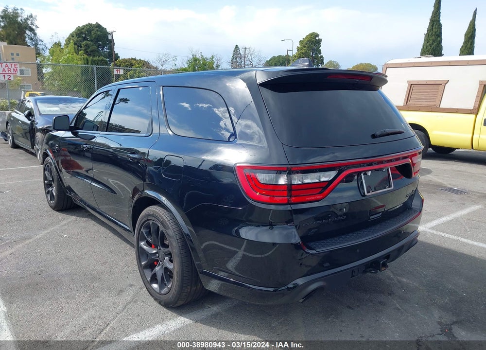 2021 DODGE DURANGO SRT HELLCAT AWD VIN: 1C4SDJH90MC716231