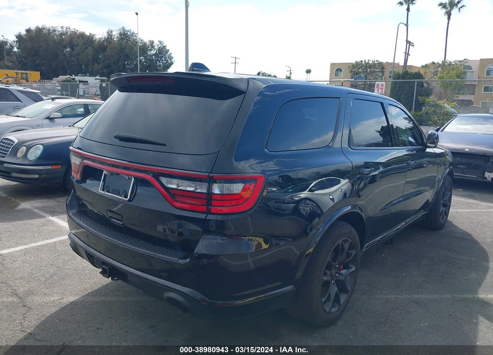 2021 DODGE DURANGO SRT HELLCAT AWD VIN: 1C4SDJH90MC716231