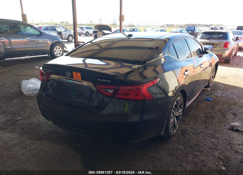 2017 NISSAN MAXIMA 3.5 PLATINUM VIN: 1N4AA6AP5HC429506