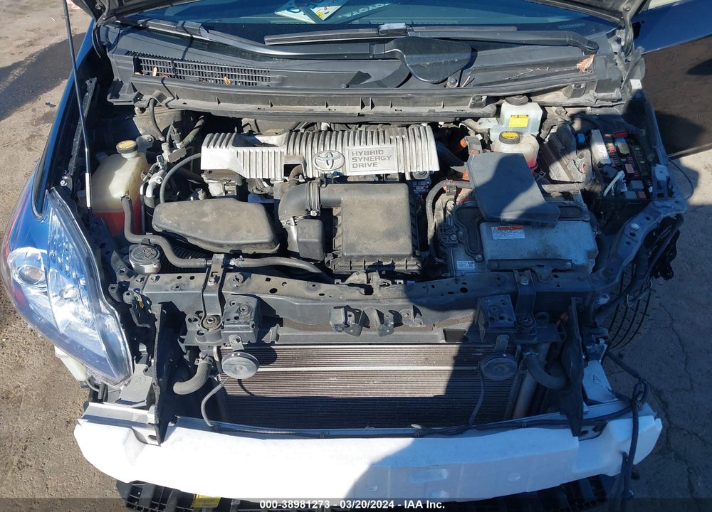 2010 TOYOTA PRIUS III VIN: JTDKN3DU6A1312926