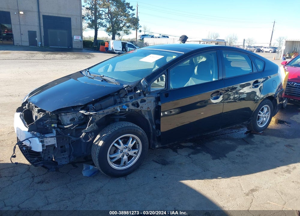 2010 TOYOTA PRIUS III VIN: JTDKN3DU6A1312926
