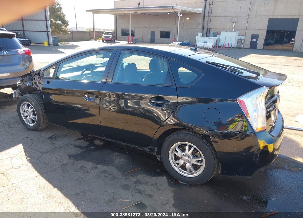 2010 TOYOTA PRIUS III VIN: JTDKN3DU6A1312926
