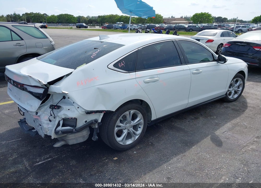 2023 HONDA ACCORD LX VIN: 1HGCY1F27PA042613