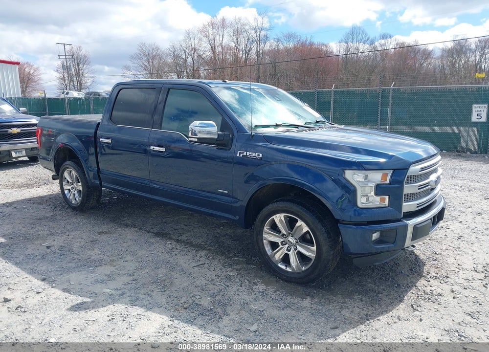 2016 FORD F-150 PLATINUM VIN: 1FTEW1EG6GFC06124