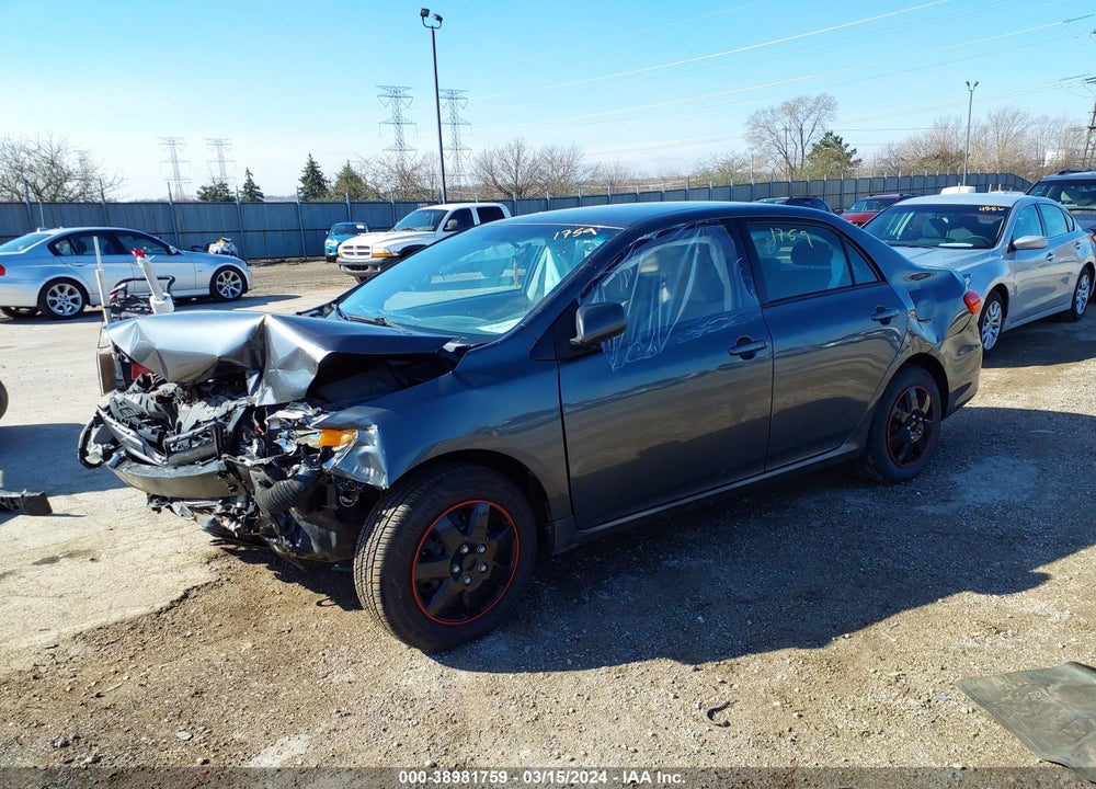 2011 TOYOTA COROLLA VIN: 2T1BU4EE4BC641346