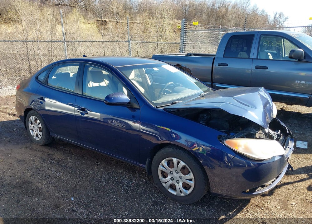 2009 HYUNDAI ELANTRA GLS VIN: KMHDU46D39U747391