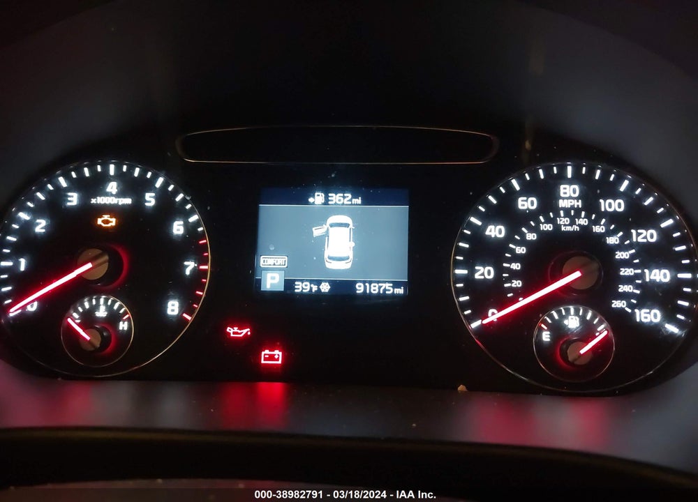 2020 KIA SORENTO 2.4L LX VIN: 5XYPG4A33LG627946