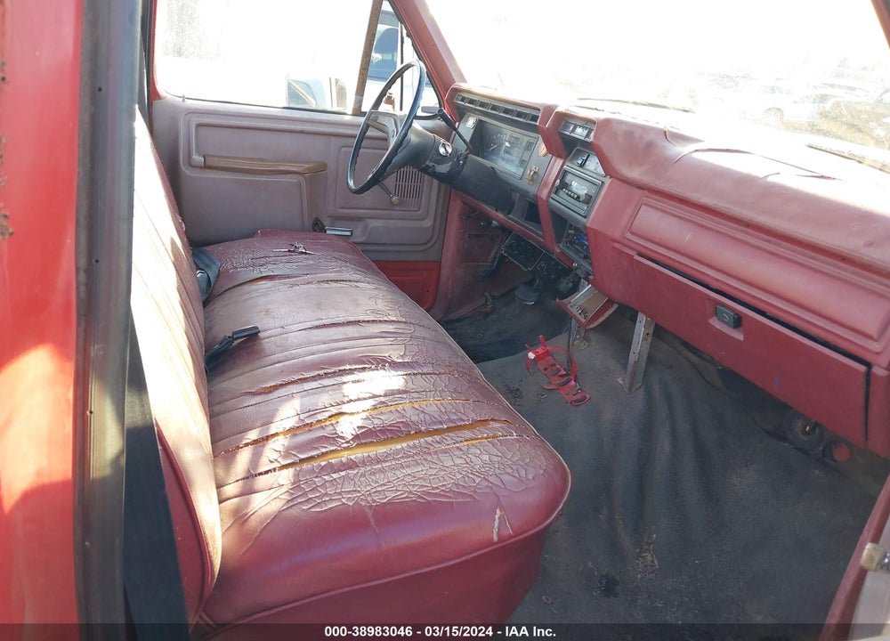 1986 FORD F250 VIN: 2FTHF25Y8GCA52927