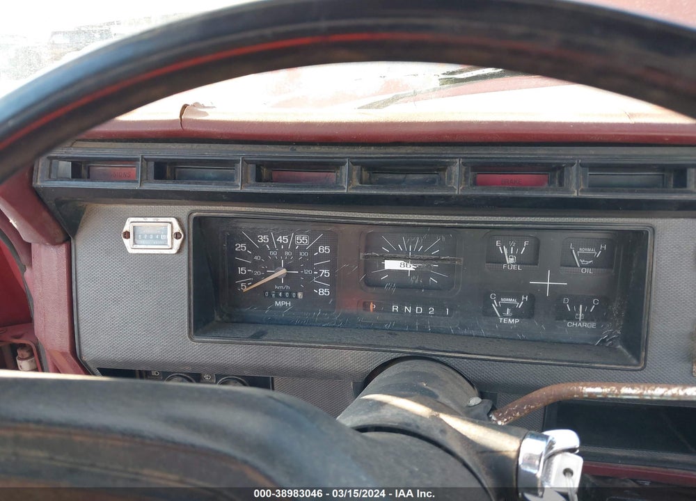 1986 FORD F250 VIN: 2FTHF25Y8GCA52927
