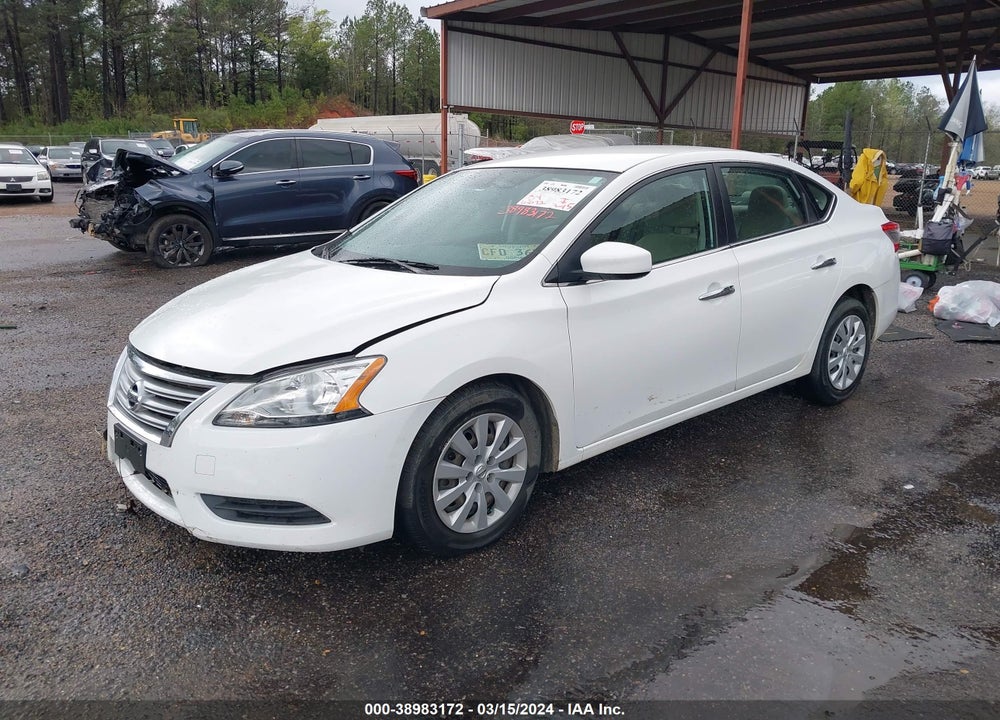 2015 NISSAN SENTRA S VIN: 3N1AB7AP2FY230403