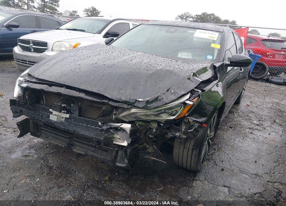 2022 NISSAN ALTIMA SR FWD VIN: 1N4BL4CV7NN388505