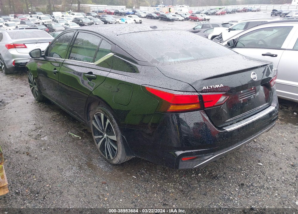 2022 NISSAN ALTIMA SR FWD VIN: 1N4BL4CV7NN388505