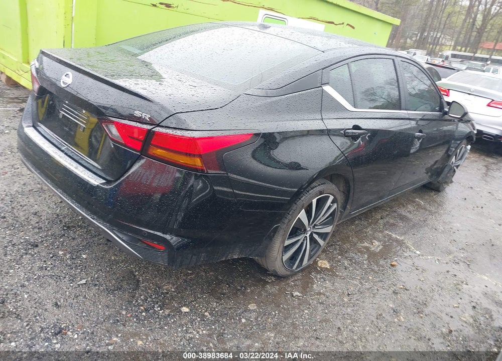 2022 NISSAN ALTIMA SR FWD VIN: 1N4BL4CV7NN388505