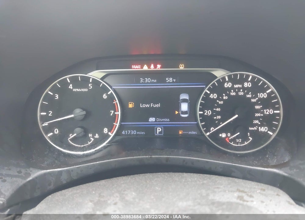 2022 NISSAN ALTIMA SR FWD VIN: 1N4BL4CV7NN388505