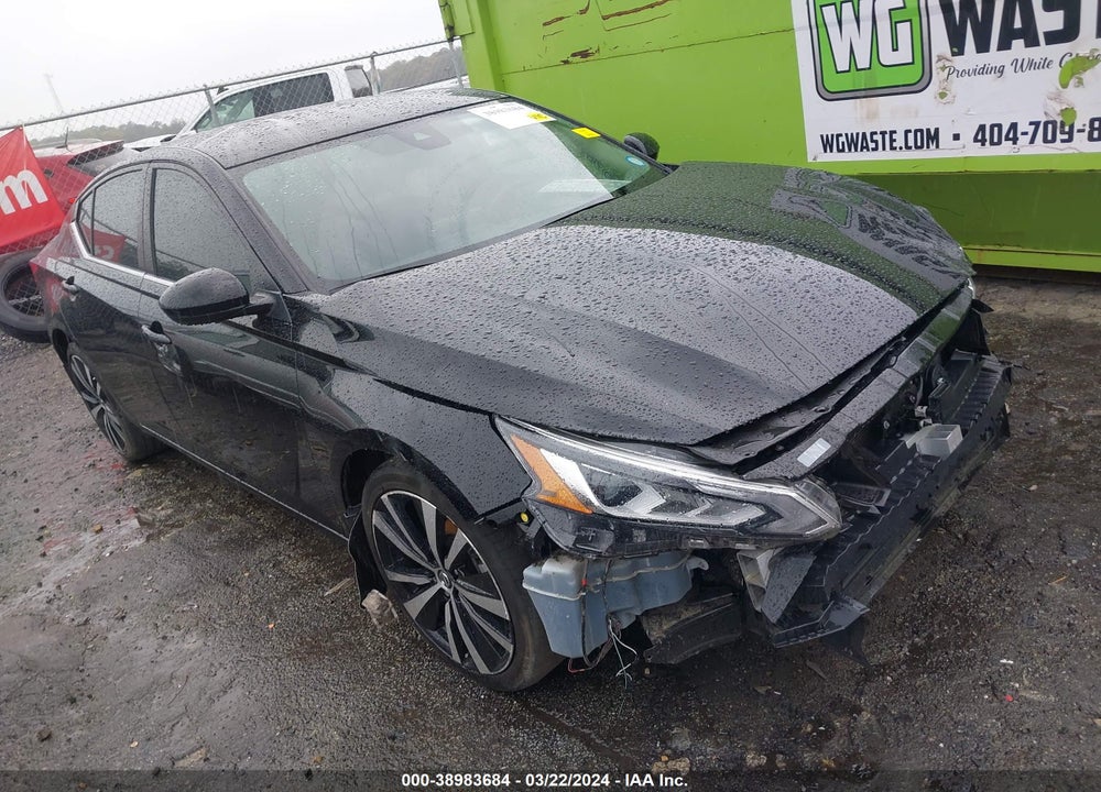 2022 NISSAN ALTIMA SR FWD VIN: 1N4BL4CV7NN388505