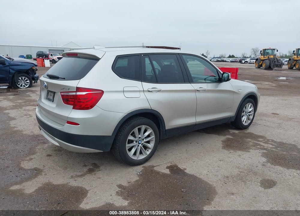 2014 BMW X3 XDRIVE28I VIN: 5UXWX9C54E0D26524