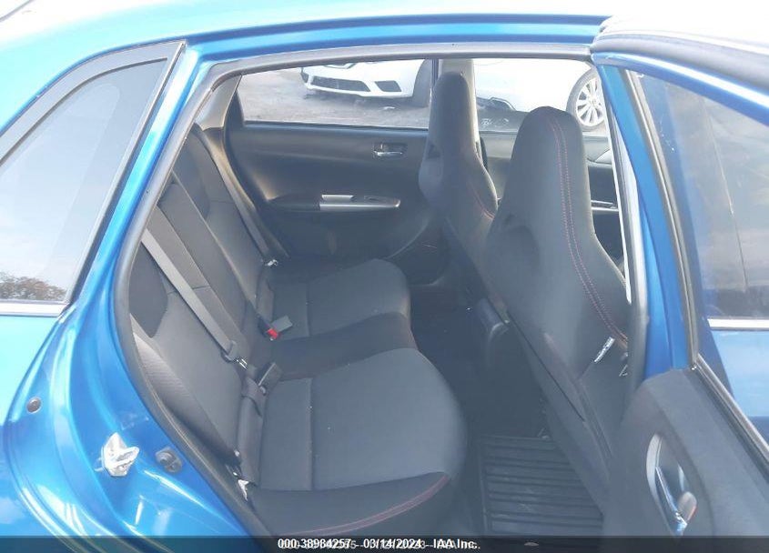2010 SUBARU IMPREZA WRX PREMIUM VIN: JF1GE7G65AG515190