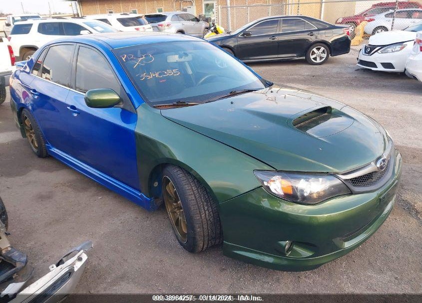 2010 SUBARU IMPREZA WRX PREMIUM VIN: JF1GE7G65AG515190